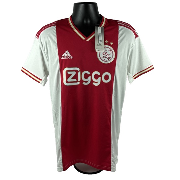 adidas Other - New adidas Ajax Amsterdam Home Soccer Jersey Men's Size Medium Red/White NWT